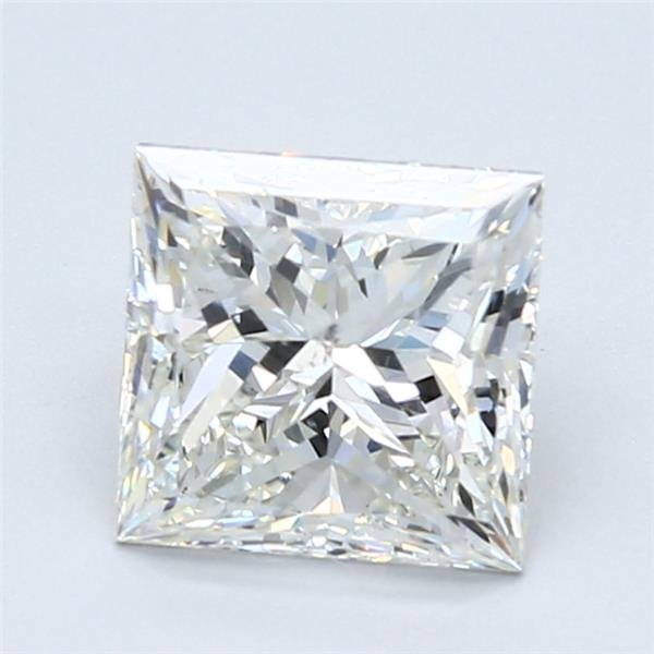 1.83ct I SI2 Rare Carat Ideal Cut Princess Diamond