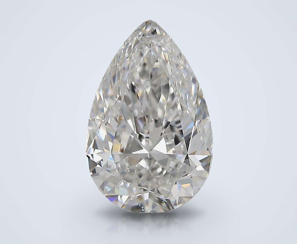 1.80 Carat Pear Natural Diamond