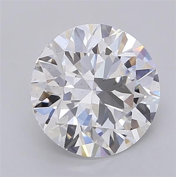 2.50ct D VS2 Rare Carat Ideal Cut Round Lab Grown Diamond