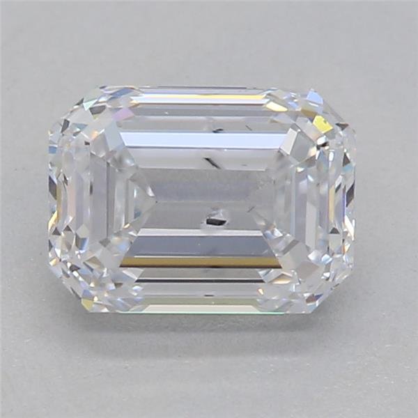 0.95ct E SI2 Very Good Cut Emerald Lab Grown Diamond