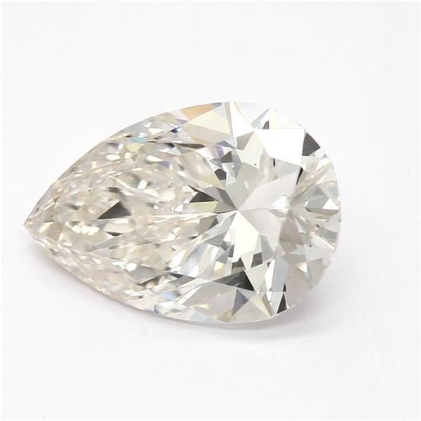 1.09ct H VS2 Rare Carat Ideal Cut Pear Lab Grown Diamond