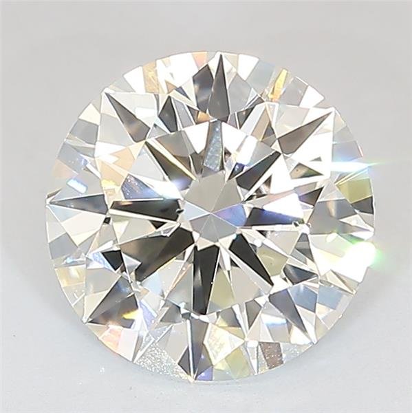 2.06ct J VS2 Excellent Cut Round Lab Grown Diamond
