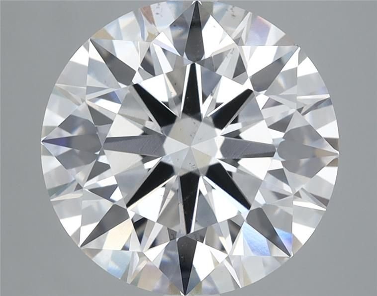 4.55ct F SI1 Rare Carat Ideal Cut Round Lab Grown Diamond
