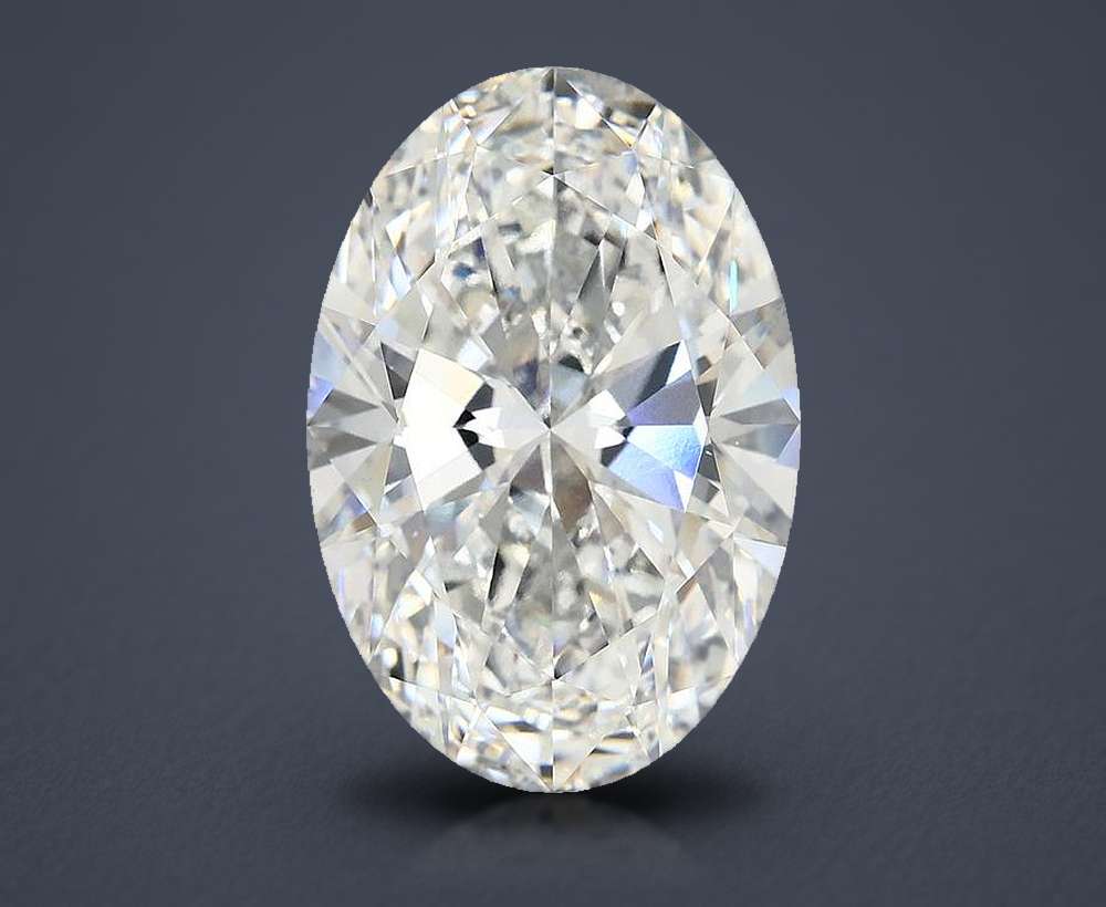 9.50 Carat Oval Lab Diamond