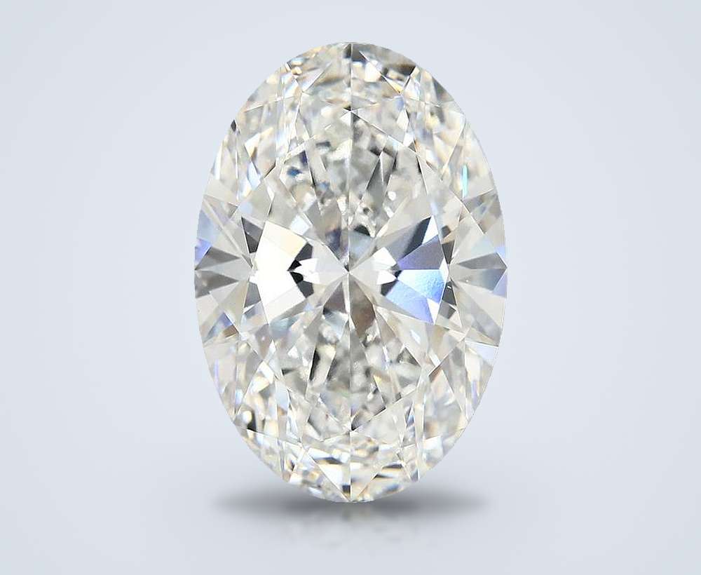 9.50 Carat Oval Lab Diamond