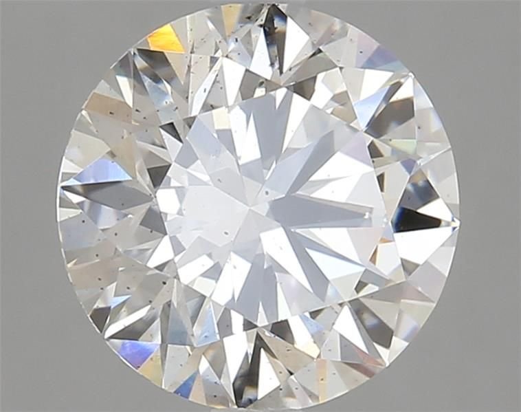 2.79ct F SI1 Rare Carat Ideal Cut Round Lab Grown Diamond