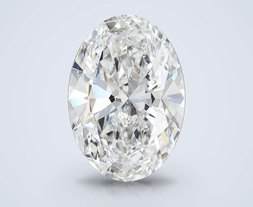 3.32 Carat Oval Lab Diamond
