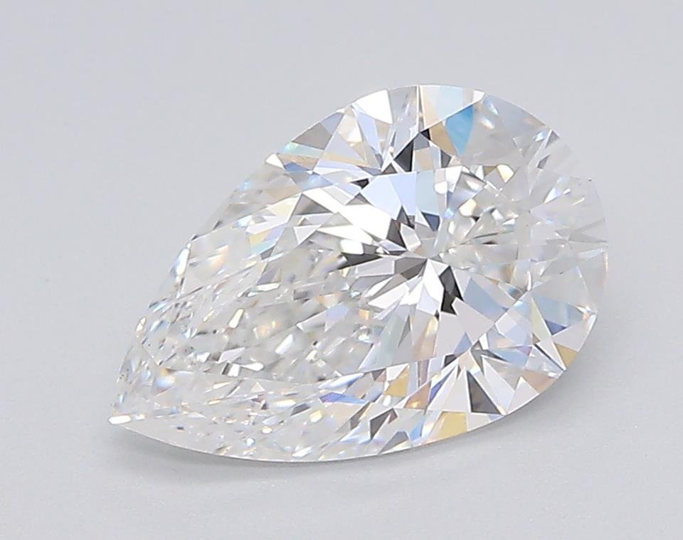 1.50ct E VS1 Rare Carat Ideal Cut Pear Lab Grown Diamond