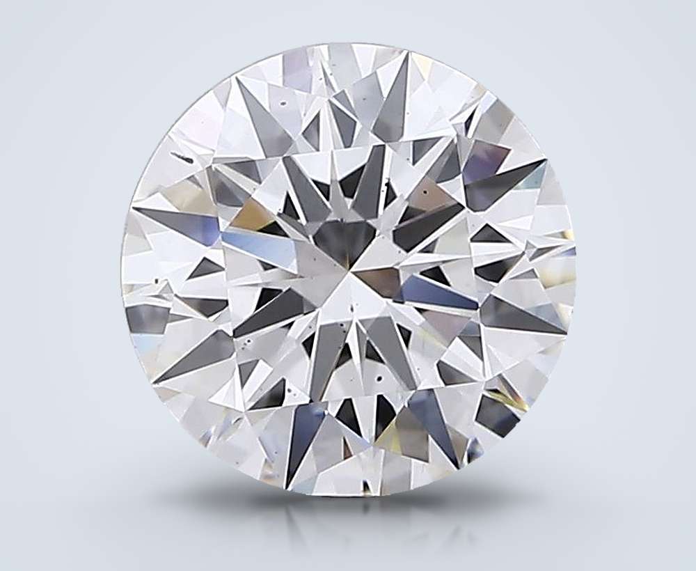 2.80 Carat Round Lab Diamond