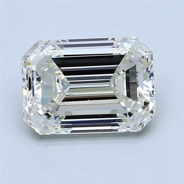 1.81ct J VS1 Rare Carat Ideal Cut Emerald Diamond