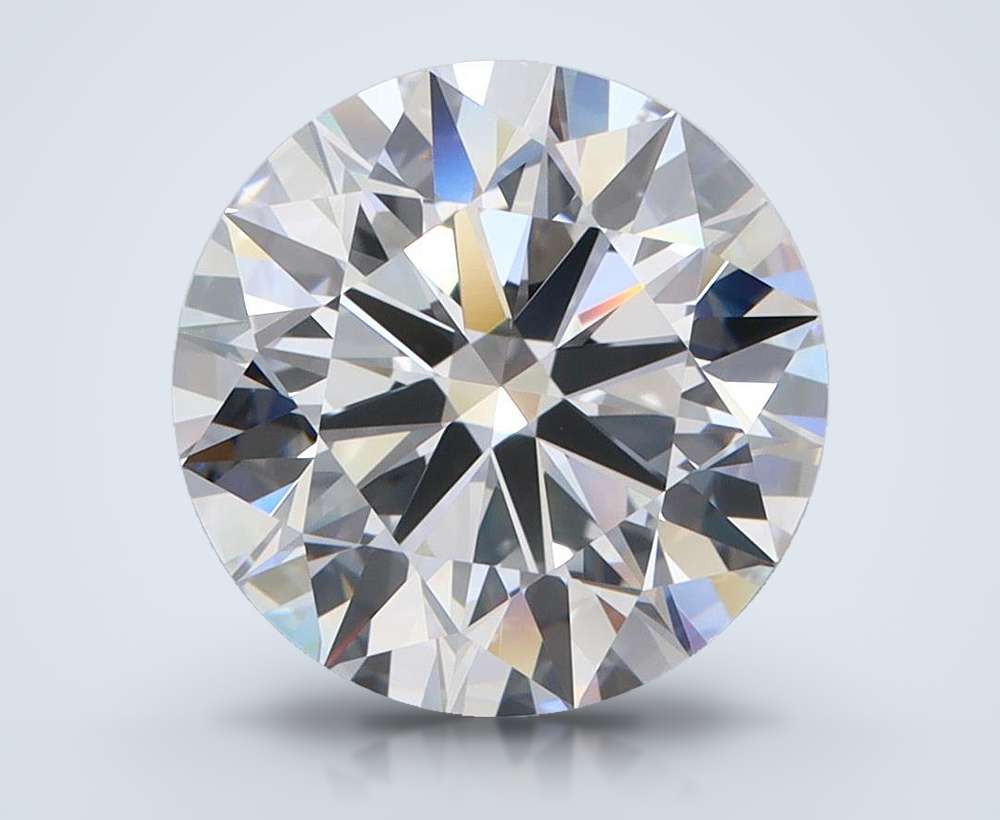 3.94 Carat Round Lab Diamond