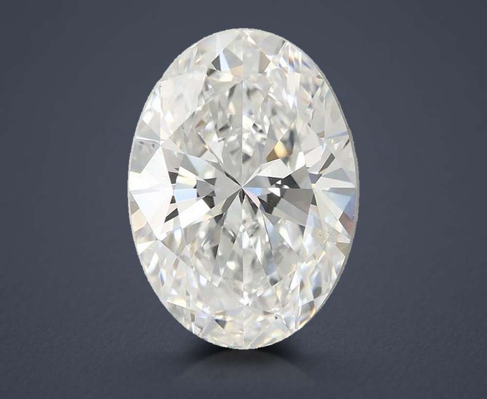 4.26 Carat Oval Lab Diamond