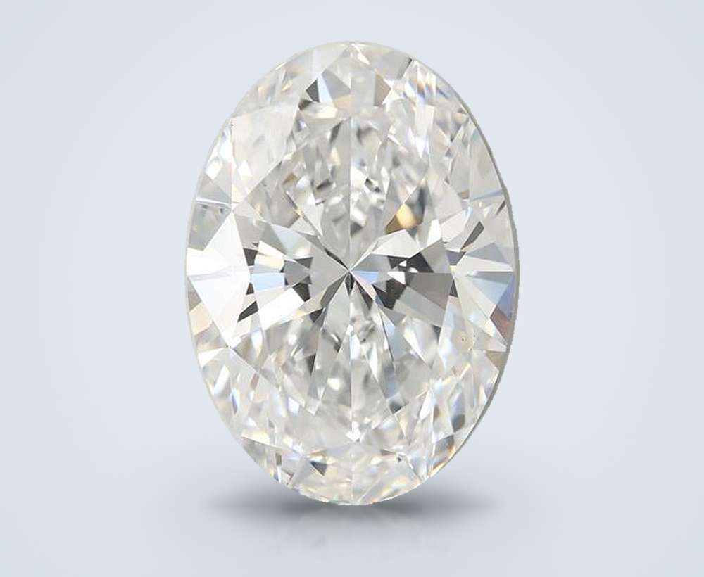 4.26 Carat Oval Lab Diamond
