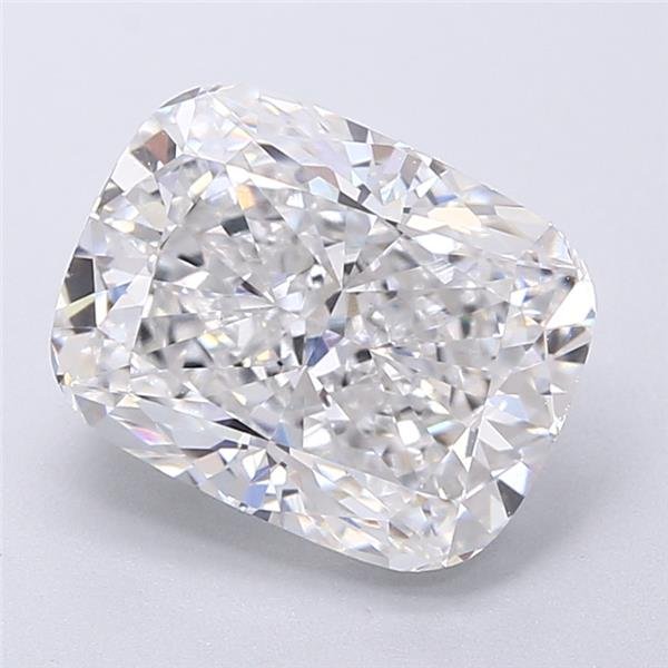 4.23ct E VVS2 Very Good Cut Cushion Lab Grown Diamond