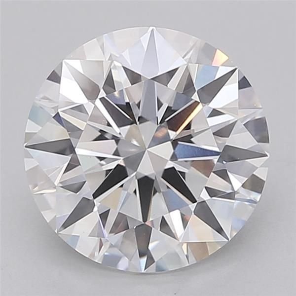 3.55ct E VS1 Rare Carat Ideal Cut Round Lab Grown Diamond