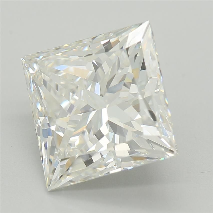 3.04ct G VVS2 Rare Carat Ideal Cut Princess Lab Grown Diamond