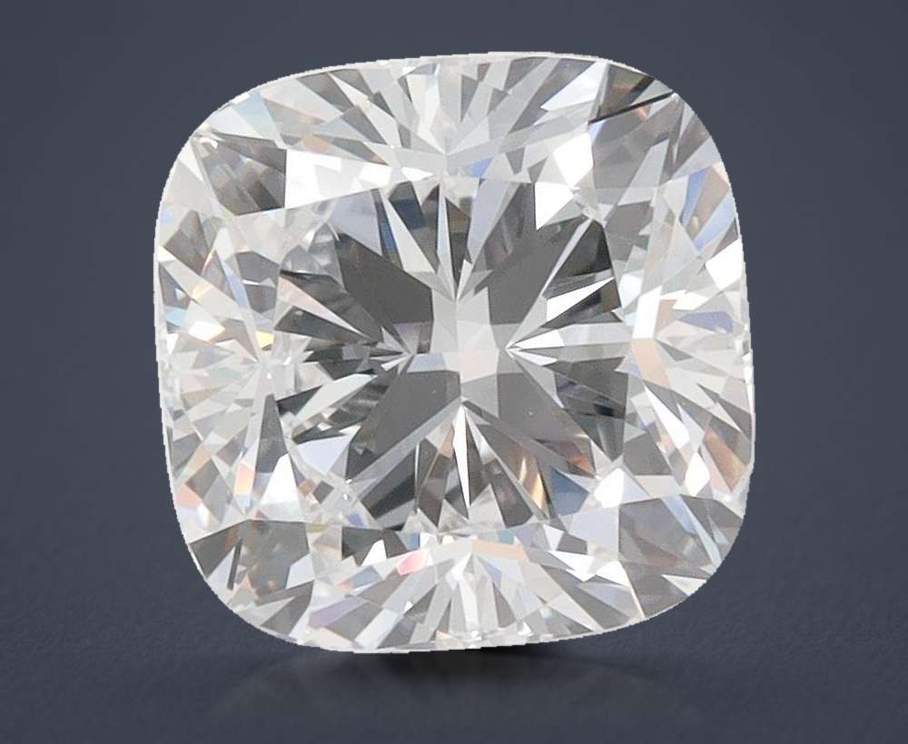 3.43 Carat Cushion Lab Diamond