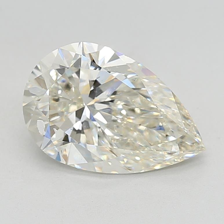 2.10ct H VS2 Rare Carat Ideal Cut Pear Lab Grown Diamond