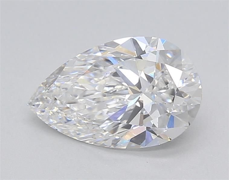 1.23ct E VS1 Rare Carat Ideal Cut Pear Lab Grown Diamond