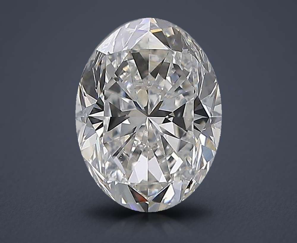 1.70 Carat Oval Natural Diamond