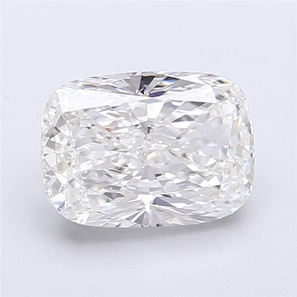 2.21ct F VVS2 Rare Carat Ideal Cut Cushion Lab Grown Diamond