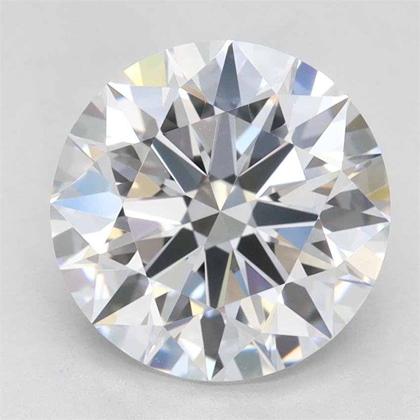 2.42ct D VVS1 Rare Carat Ideal Cut Round Lab Grown Diamond