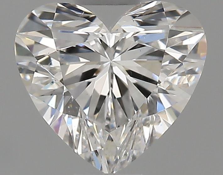 0.63ct E SI1 Rare Carat Ideal Cut Heart Diamond