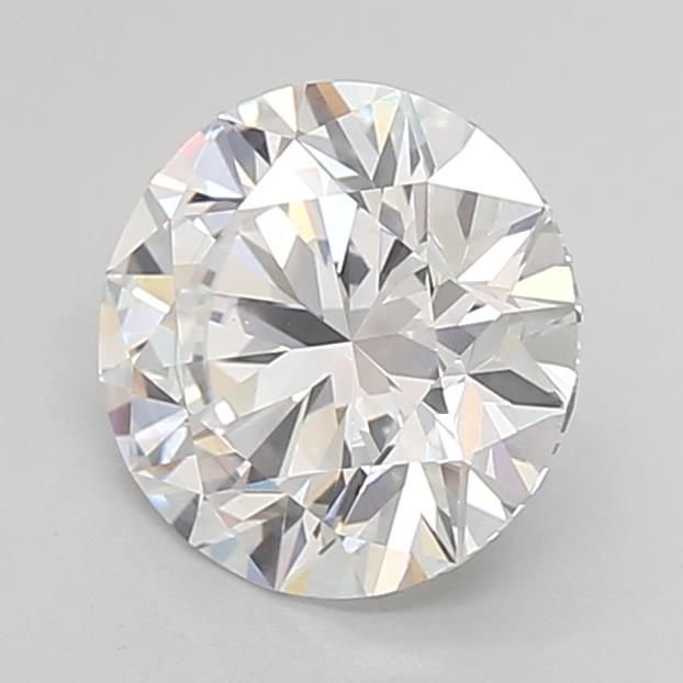 2.52ct D VS2 Rare Carat Ideal Cut Round Lab Grown Diamond