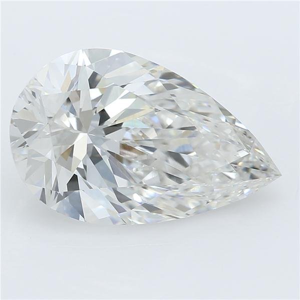 2.28ct G VVS2 Rare Carat Ideal Cut Pear Lab Grown Diamond