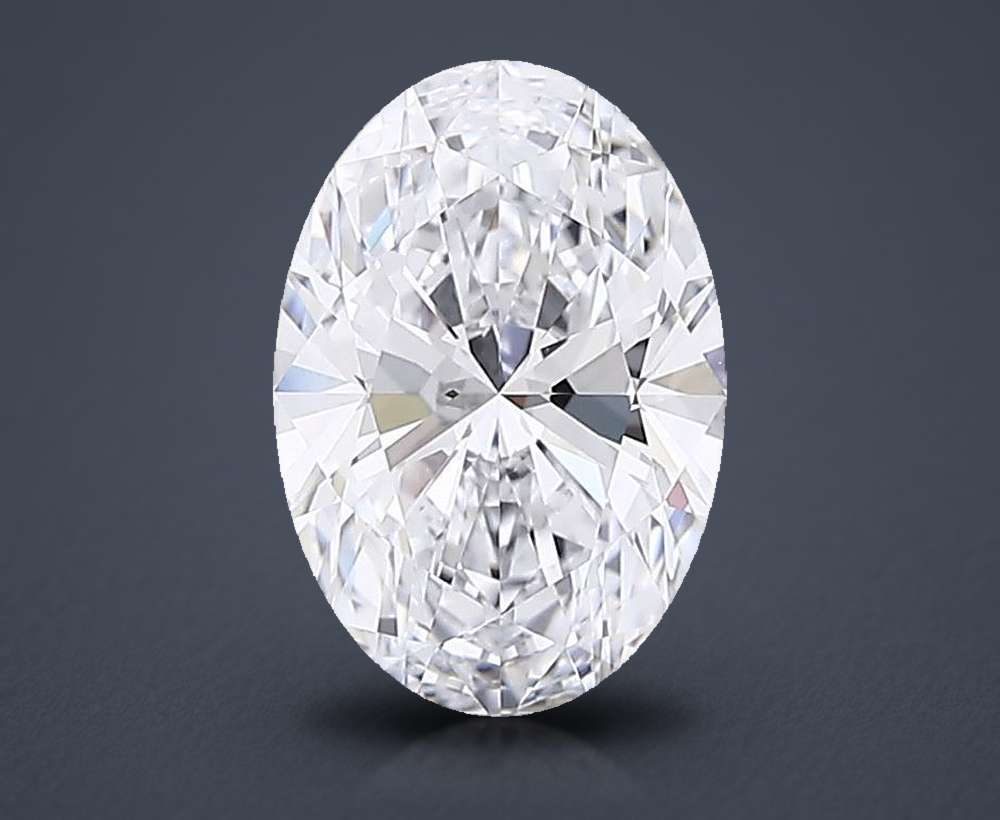 2.08 Carat Oval Lab Diamond