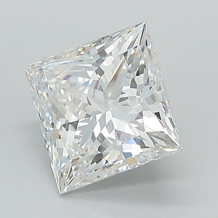 1.60ct E VS1 Rare Carat Ideal Cut Princess Lab Grown Diamond