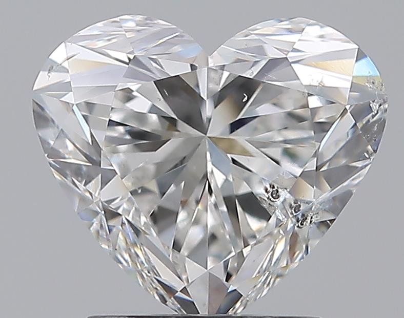 2.16ct G SI2 Rare Carat Ideal Cut Heart Diamond