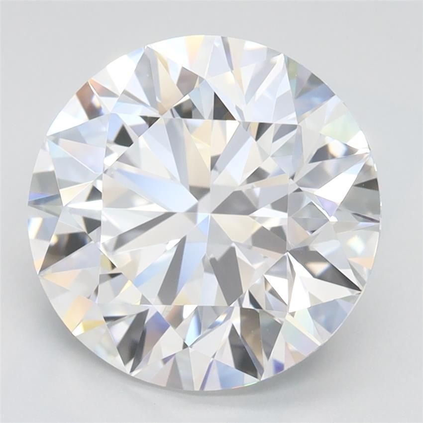 3.54ct D IF Rare Carat Ideal Cut Round Lab Grown Diamond