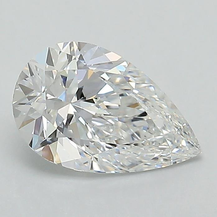 1.05ct E VVS2 Rare Carat Ideal Cut Pear Lab Grown Diamond