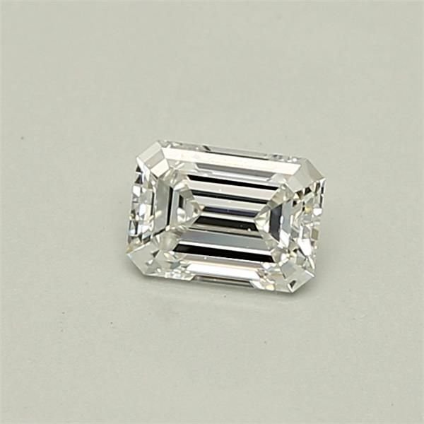 0.33ct D SI1 Very Good Cut Emerald Diamond