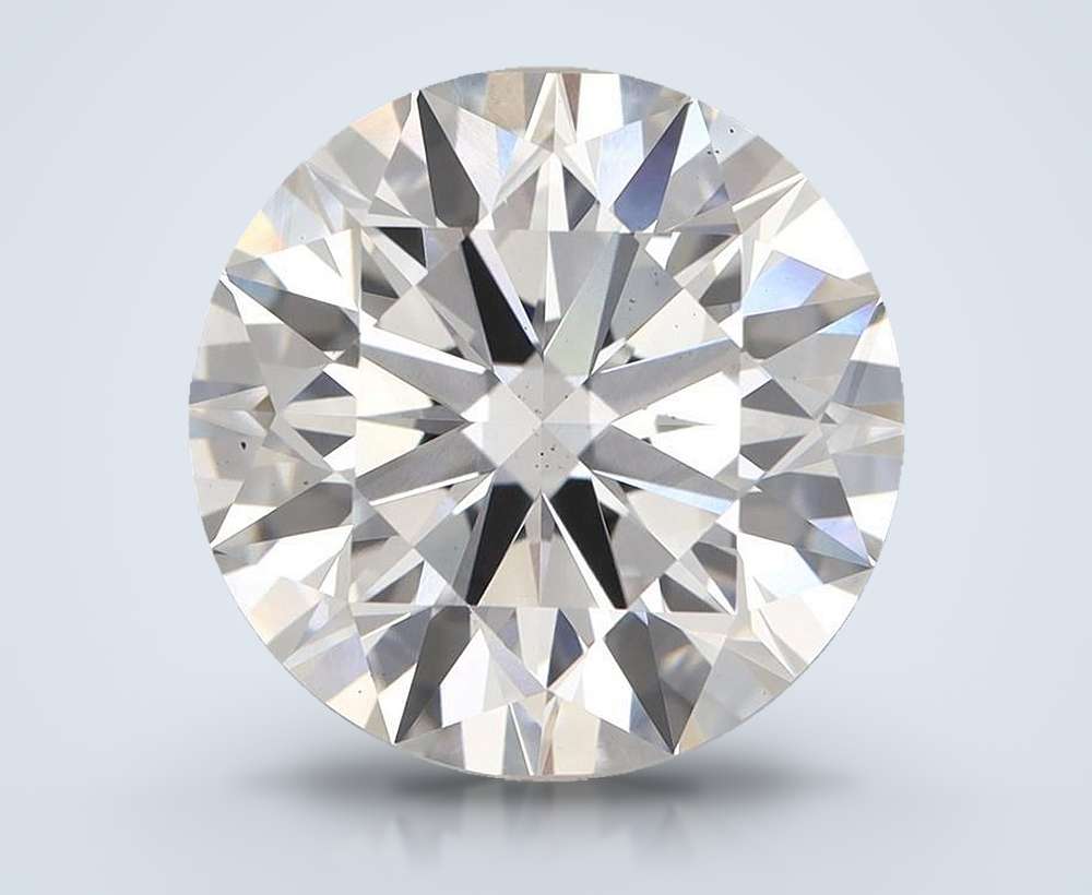 7.01 Carat Round Lab Diamond