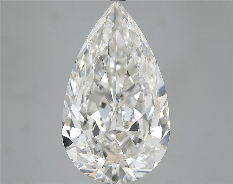 8.03ct G VS2 Excellent Cut Pear Diamond