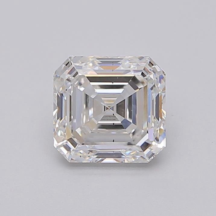 1.56ct E SI1 Rare Carat Ideal Cut Asscher Lab Grown Diamond