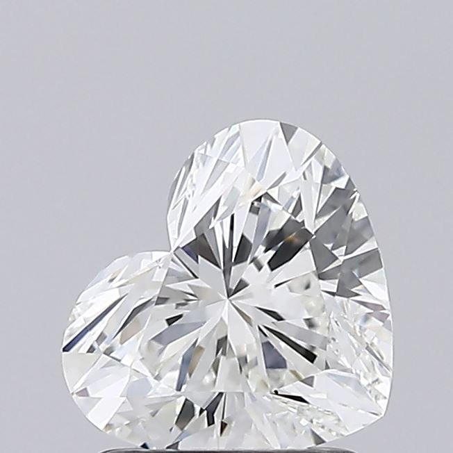 1.39ct F VS1 Rare Carat Ideal Cut Heart Lab Grown Diamond