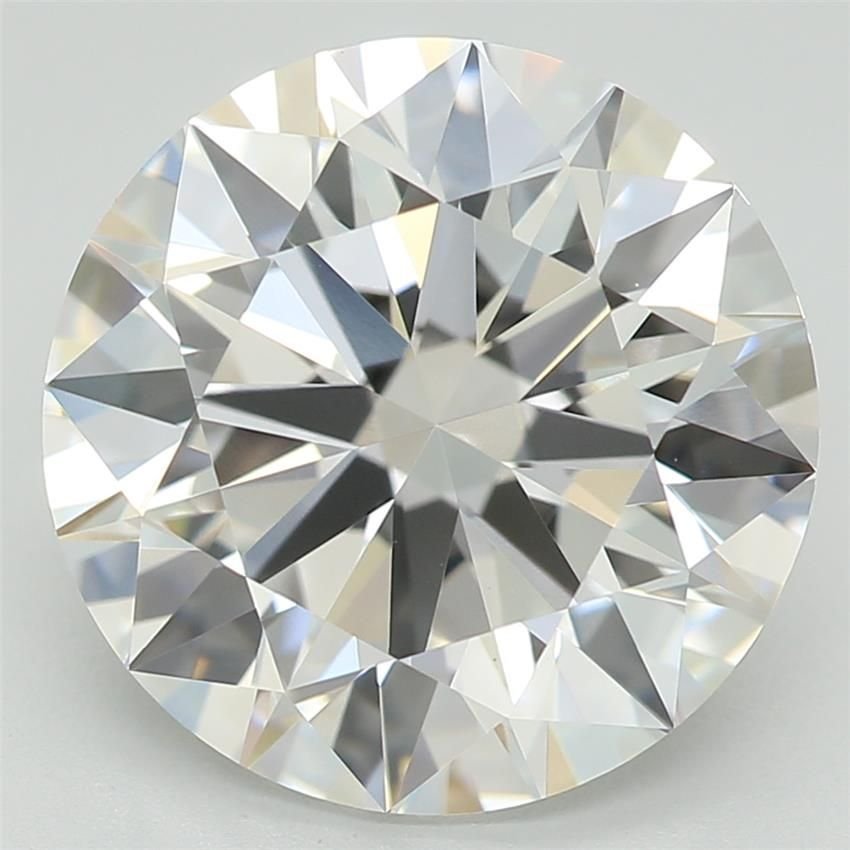 3.25ct D VVS2 Rare Carat Ideal Cut Round Lab Grown Diamond