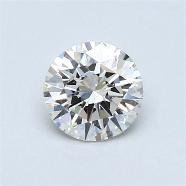 0.52ct I SI1 Rare Carat Ideal Cut Round Diamond