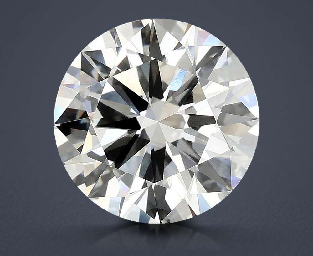 3.87 Carat Round Lab Diamond