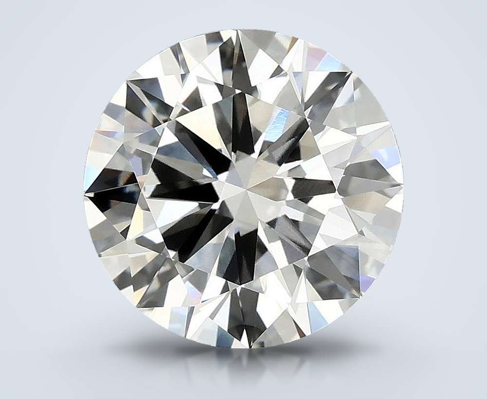 3.87 Carat Round Lab Diamond