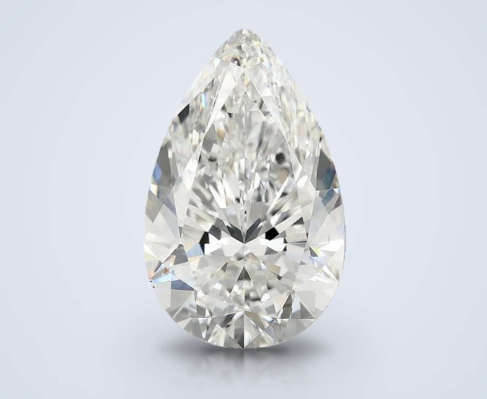 5.94 Carat Pear Lab Diamond