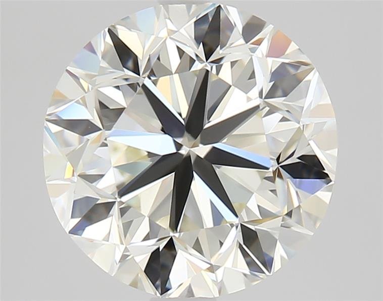 3.02ct K VVS2 Good Cut Round Diamond