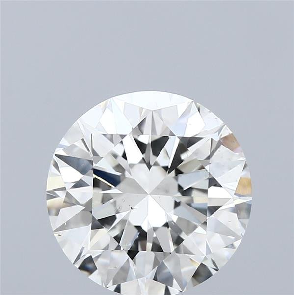 4.01ct I SI1 Rare Carat Ideal Cut Round Diamond