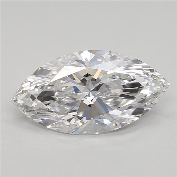 2.27ct E VVS2 Rare Carat Ideal Cut Marquise Lab Grown Diamond