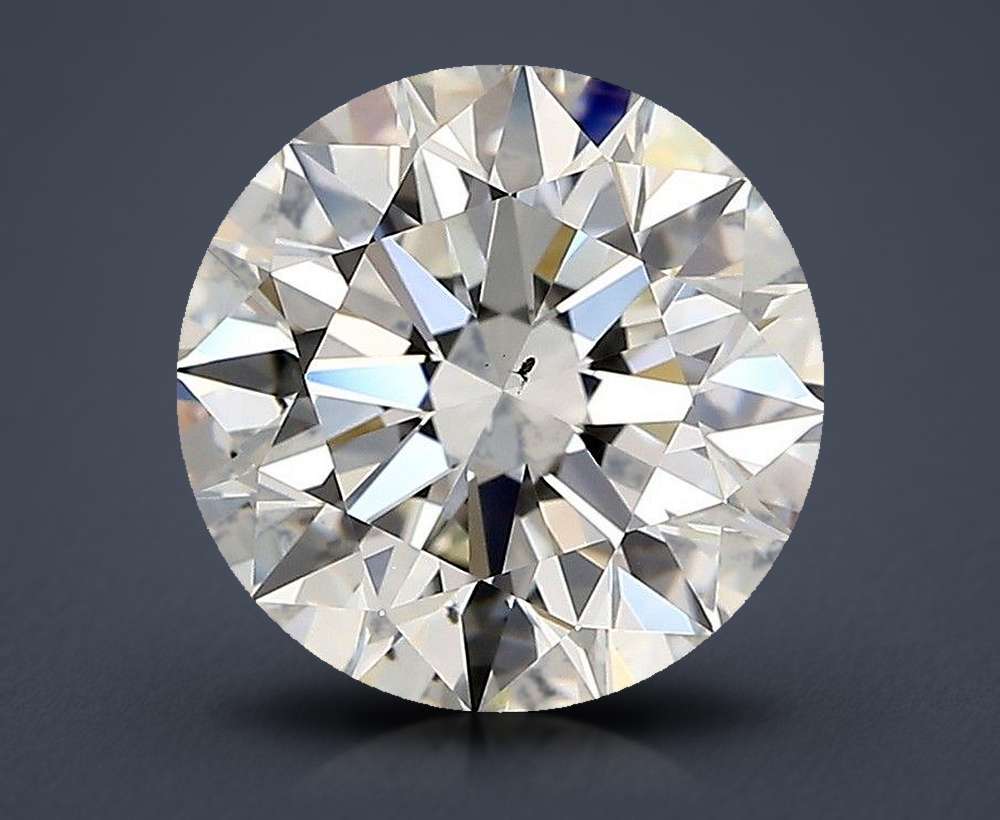 3.22 Carat Round Natural Diamond