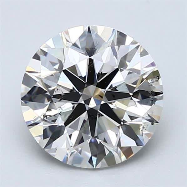 2.25ct F SI2 Rare Carat Ideal Cut Round Diamond