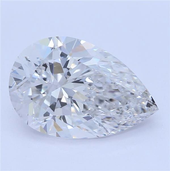 1.60ct E SI2 Rare Carat Ideal Cut Pear Lab Grown Diamond